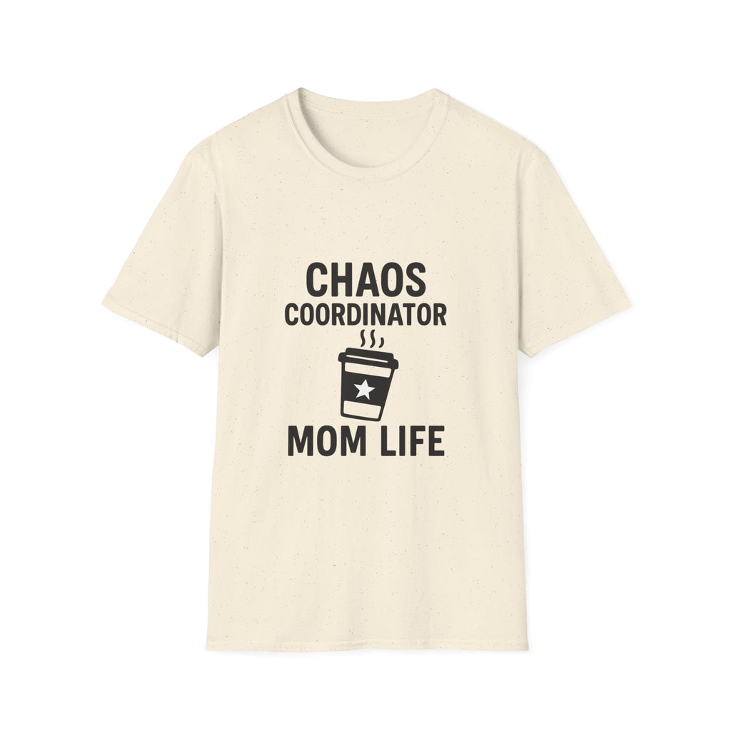 Chaos Coordinator Shirt Mom Life T-Shirt Funny Mom Tee Mother's Day Gift for New Mom Toddler Mom Gift Exhausted Mom Shirt