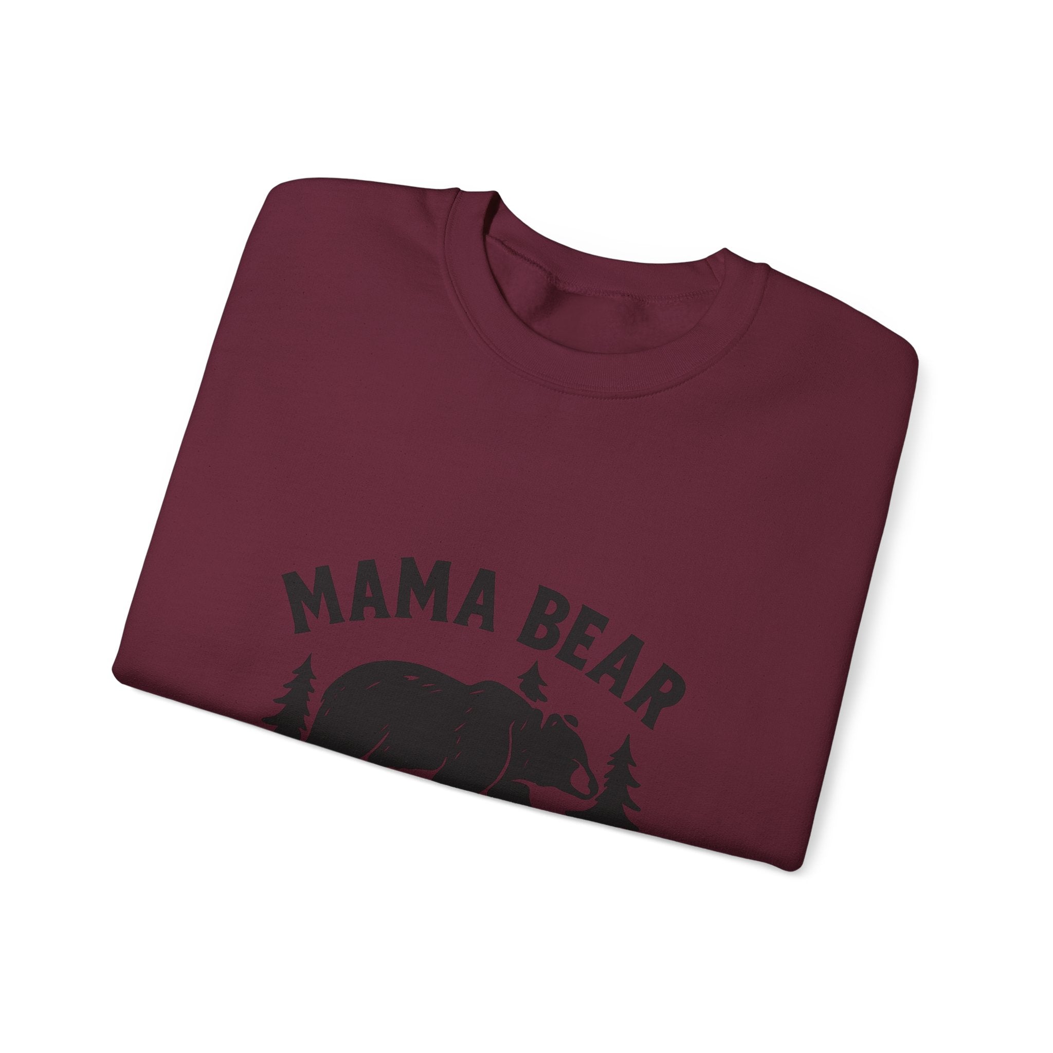 Mama Bear Sweatshirt with Cubs Birth Years, Mother's Day Gift for Mom, Woodland Mom Shirt, Gift from Kids, Mommy and Me Crewneck