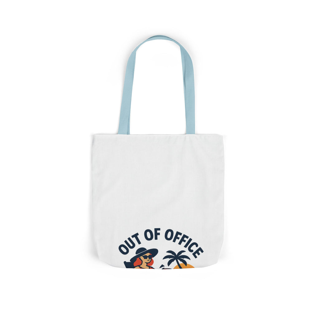 Out of Office Permanently Tote Bag, Retirement Gift for Women, Retiree Travel Bag, Funny Retirement Party Gift Coworker