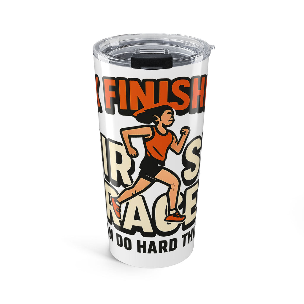 5K Finisher First Race Tumbler Gift for New Runner Motivational Running Water Bottle Fitness Milestone Achievement Present