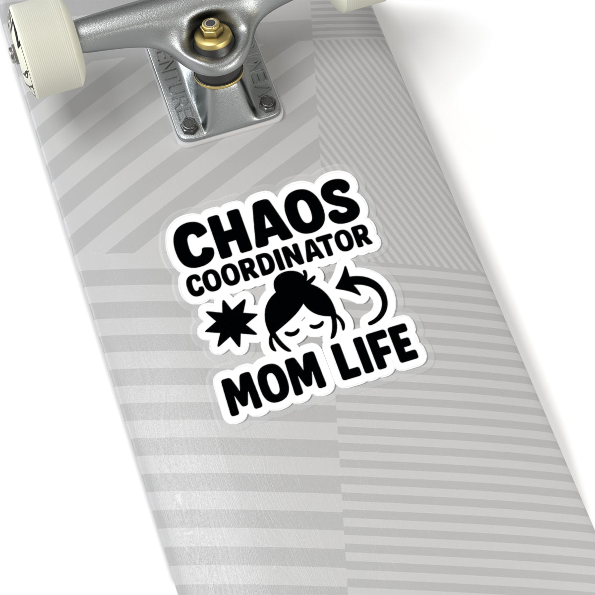 Chaos Coordinator Sticker Mom Life Gift Funny Mom Sticker Motherhood Humor Water Bottle Laptop Sticker Mother's Day Gift