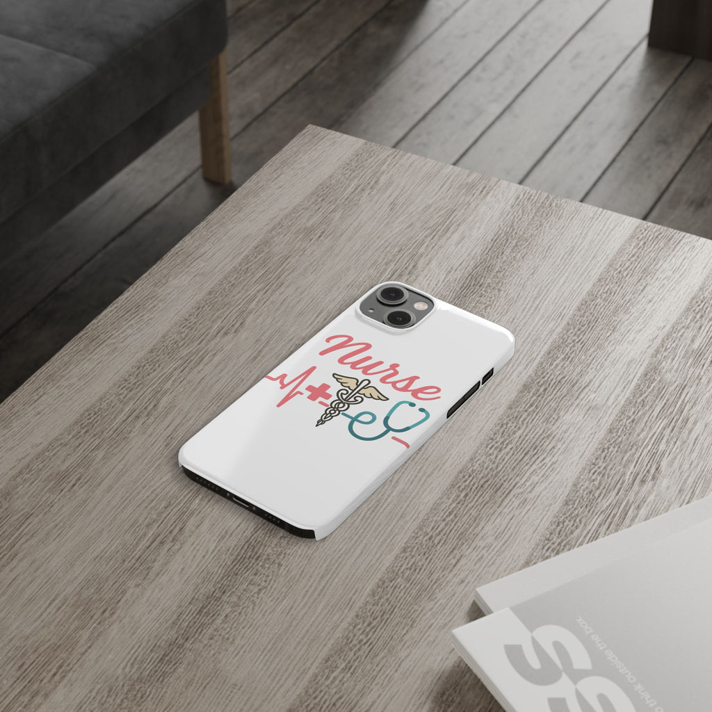 Nurse Phone Case EKG Heartbeat Medical Gift for Nurses RN Nursing Student Appreciation Gift Healthcare Worker iPhone Case
