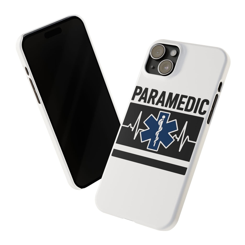 Paramedic Phone Case EMS Gift Heartbeat Star of Life EMT Medical First Responder Thin White Line Hero Appreciation
