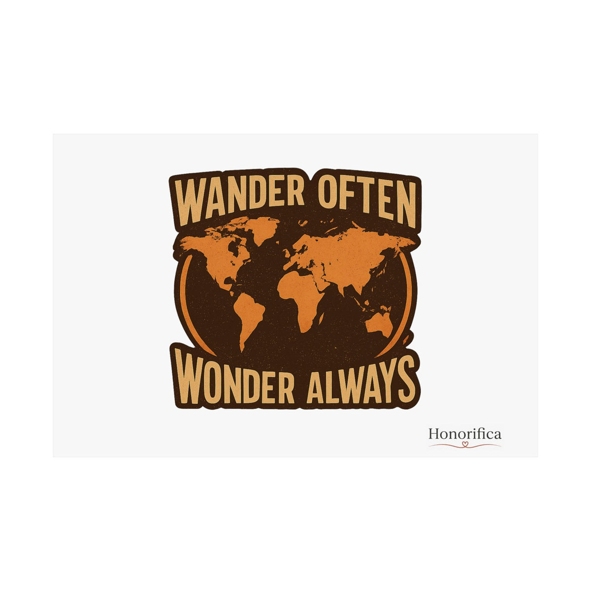 Wander Often Wonder Always Print, Vintage World Map Poster, Travel Wall Art, Wanderlust Decor, Adventure Quote, Dorm Room Decor