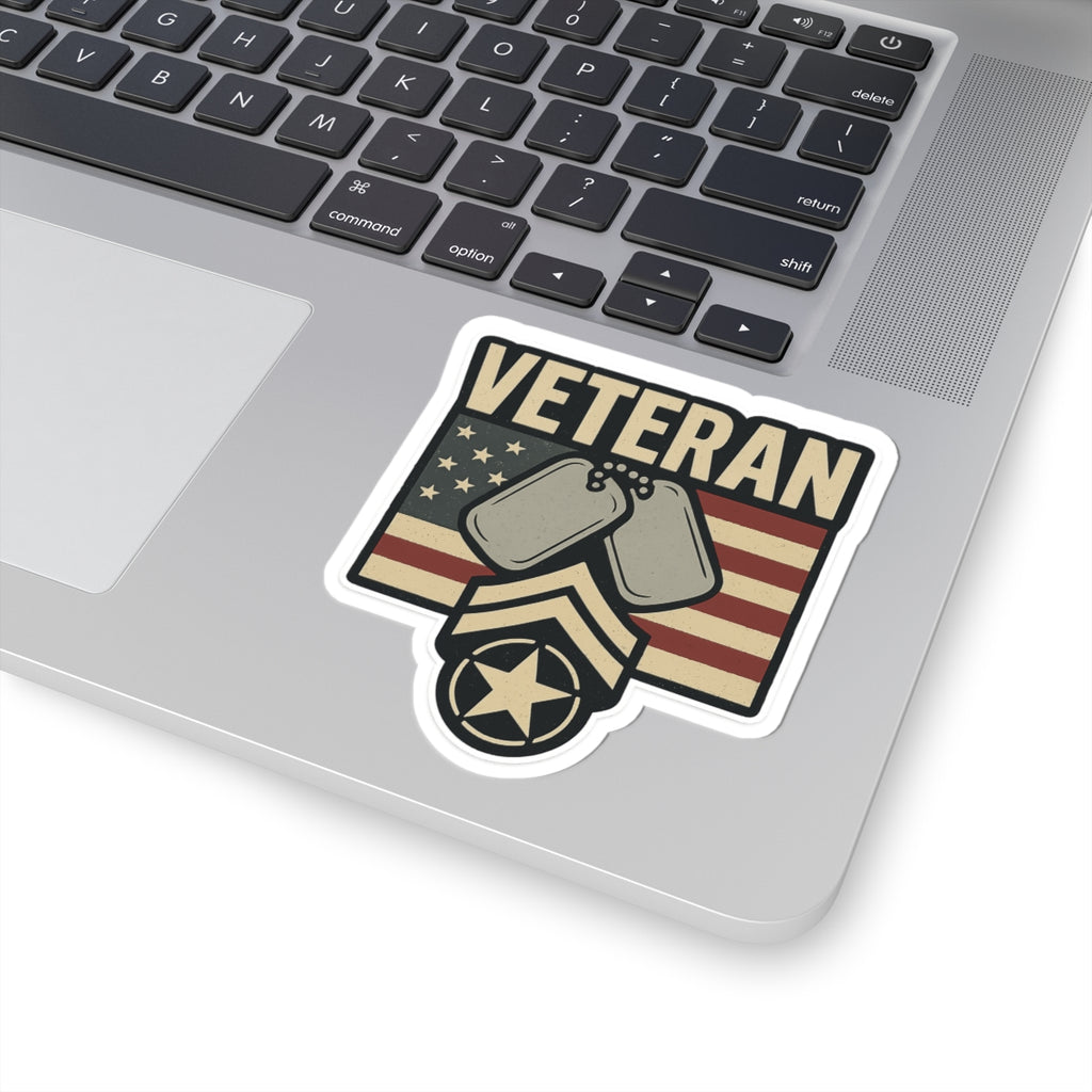 Veteran Hero Die-Cut Sticker Pack | Military Appreciation Stickers | Patriotic Thank You Decals | Support Our Troops Gift