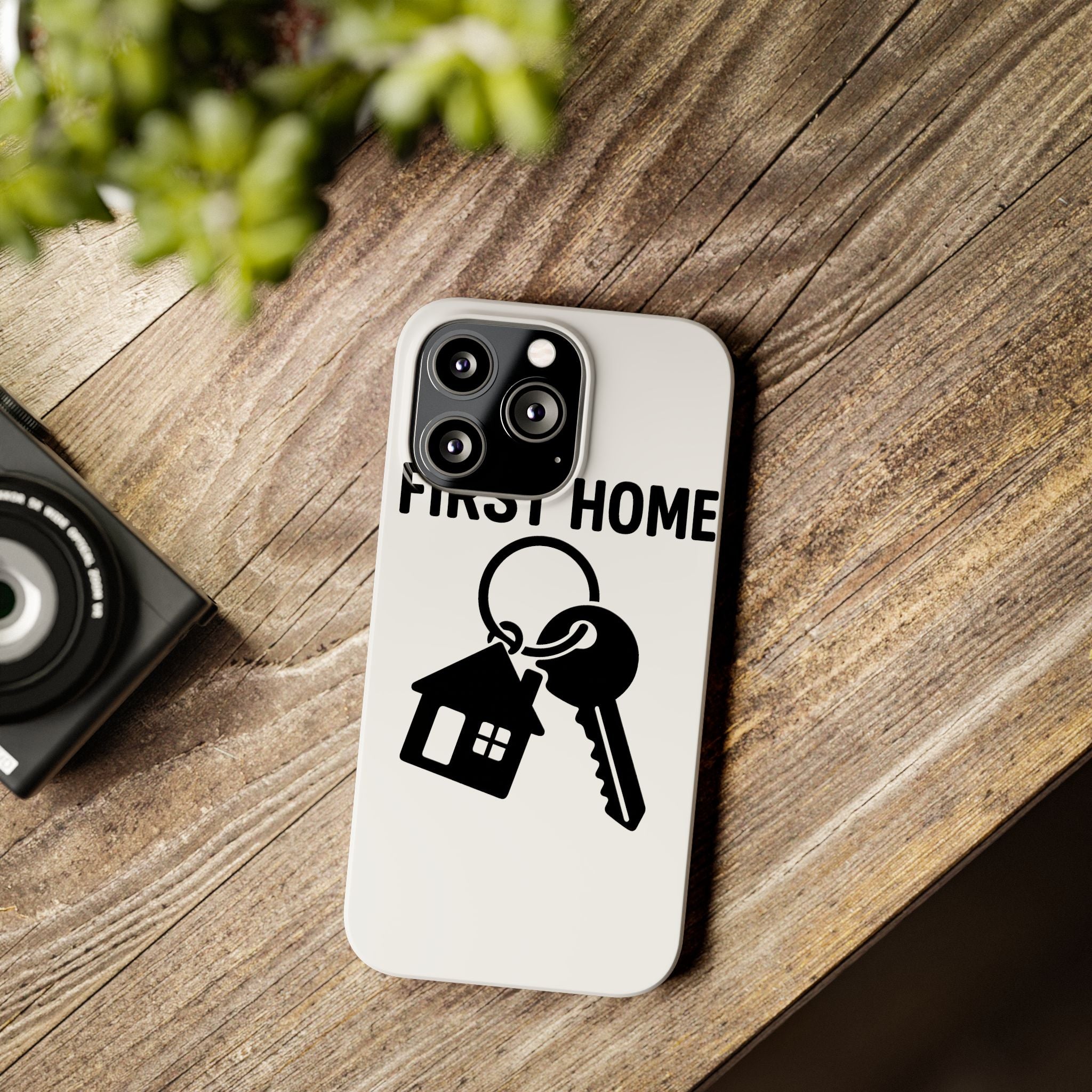 First Home Keys Phone Case, New Homeowner Gift, Housewarming Present, Minimalist House Key Design, First Time Home Buyer Gift