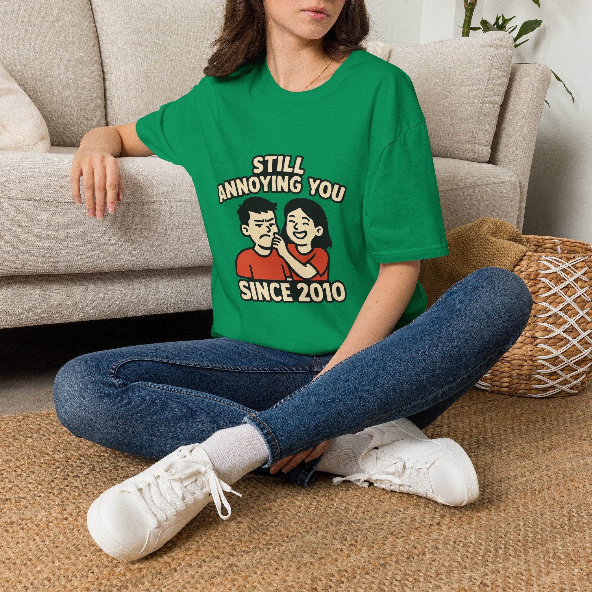 Still Annoying You Since 2010 Shirt Anniversary Gift for Husband Wife Couples Tshirt Funny Marriage Tee Sarcastic Relationship