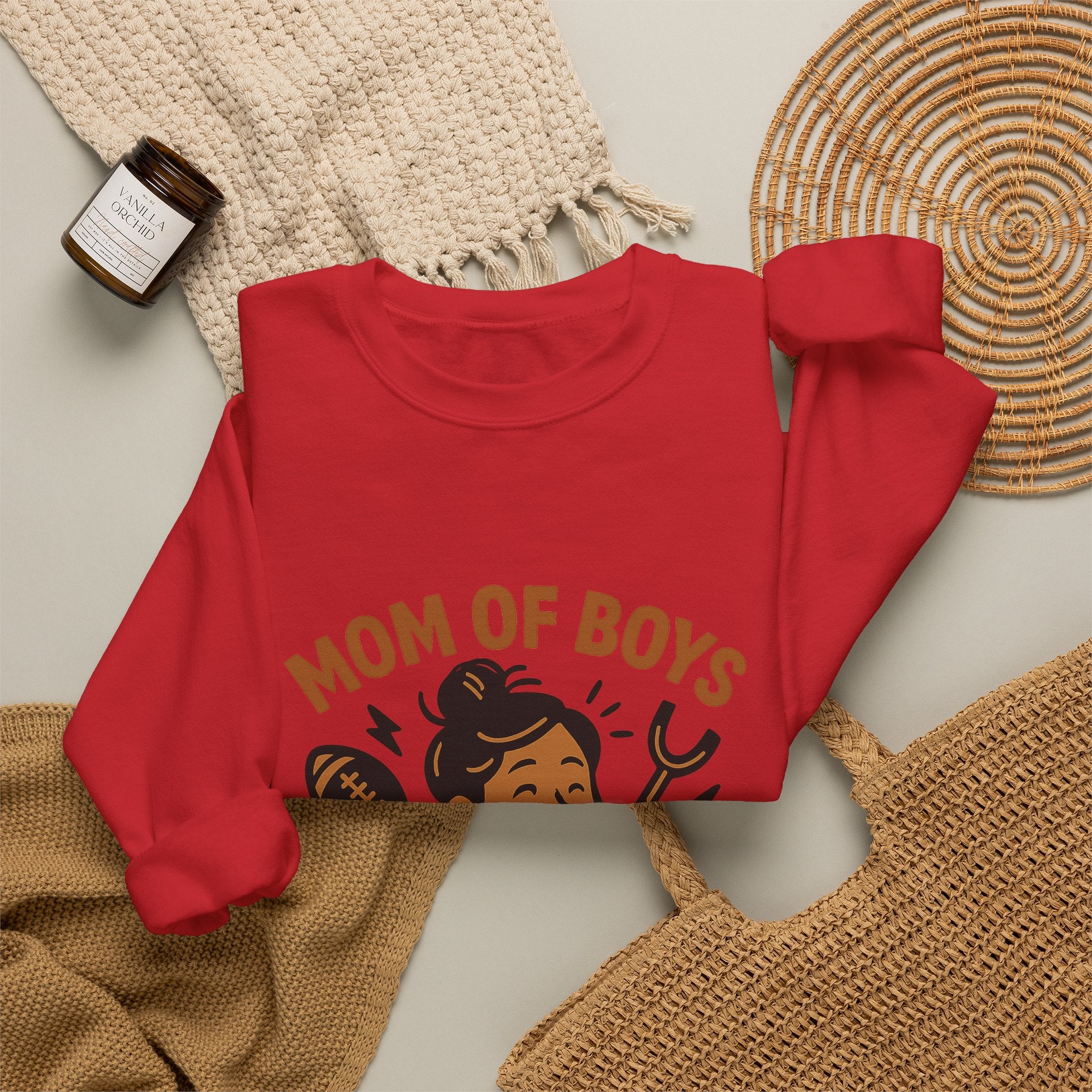 Mom of Boys Sweatshirt, Chaos Coordinator Shirt, Boy Mom Gift, Mother's Day Gift for Mom of Sons, Funny Mom Sweatshirt