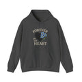 Forget Me Not Memorial Hoodie Forever in My Heart Sympathy Gift Loss of Parent Spouse Remembrance Comfort Bereavement Grief Support