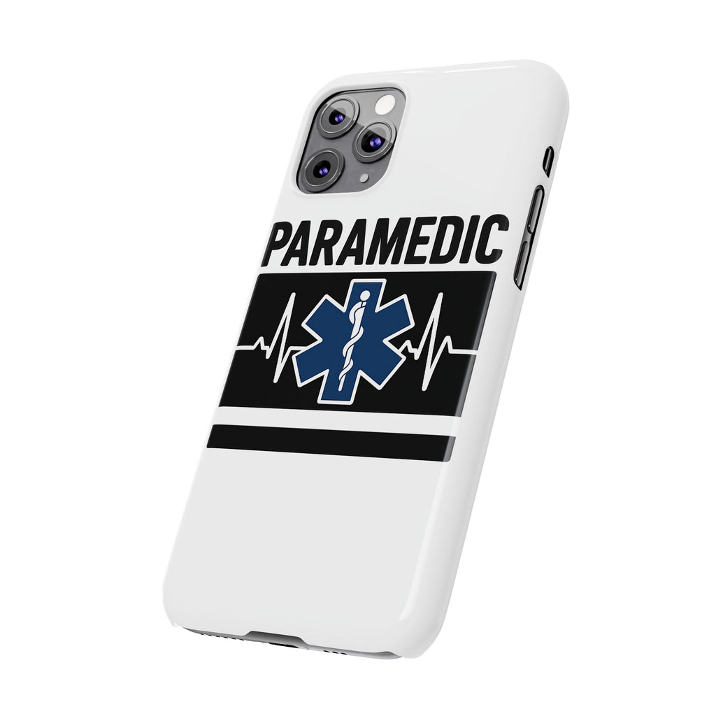 Paramedic Phone Case EMS Gift Heartbeat Star of Life EMT Medical First Responder Thin White Line Hero Appreciation