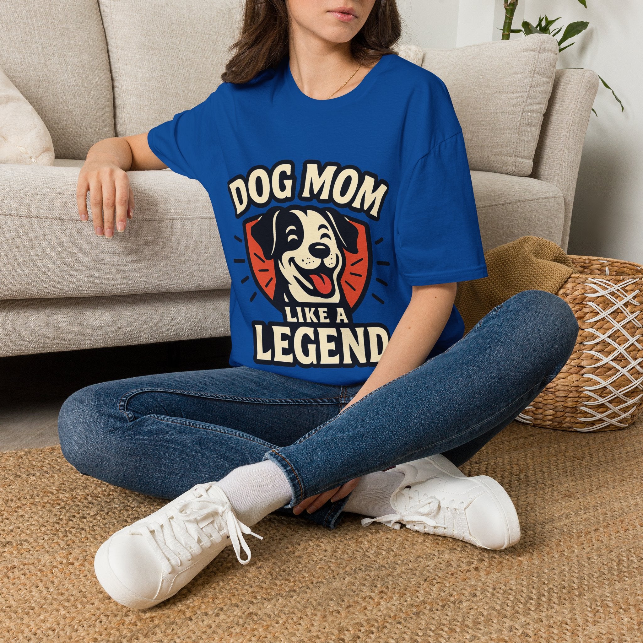 Dog Mom Shirt, Funny Dog Mom Gift, Dog Mama T-Shirt, Dog Lover Gift, Mother's Day Gift for Dog Mom, Crazy Dog Lady Tee