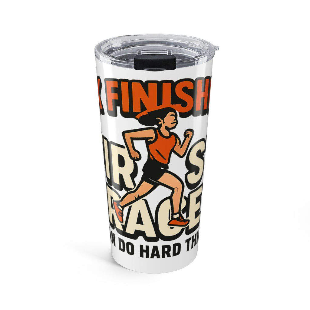 5K Finisher First Race Tumbler Gift for New Runner Motivational Running Water Bottle Fitness Milestone Achievement Present