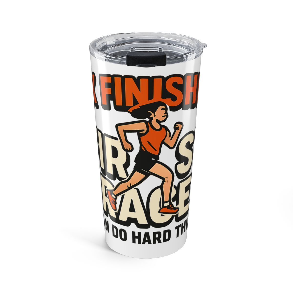 5K Finisher First Race Tumbler Gift for New Runner Motivational Running Water Bottle Fitness Milestone Achievement Present