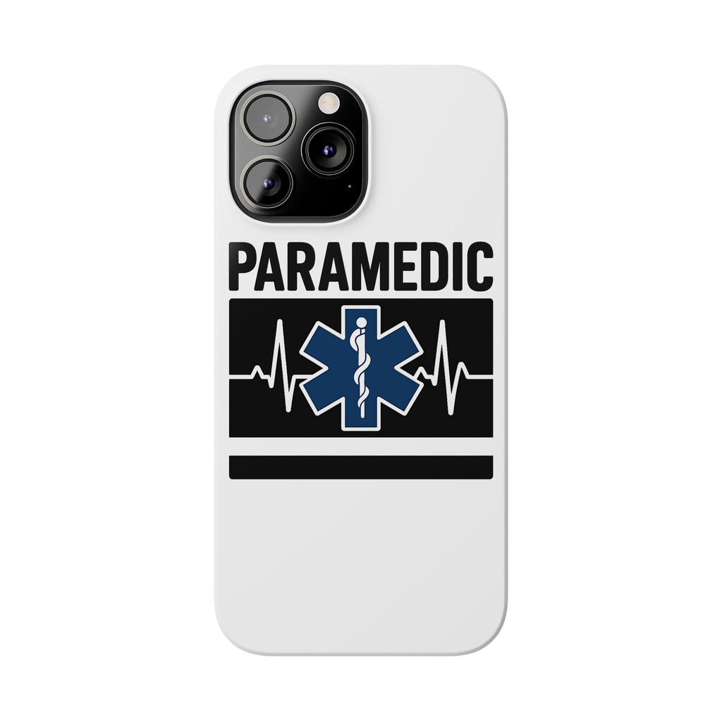 Paramedic Phone Case EMS Gift Heartbeat Star of Life EMT Medical First Responder Thin White Line Hero Appreciation