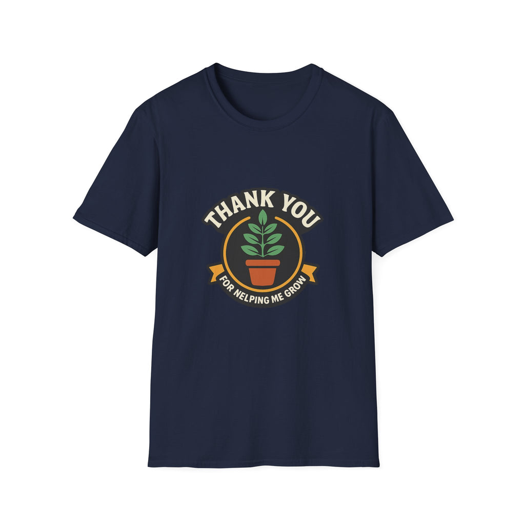 Thank You for Helping Me Grow Teacher Appreciation Shirt Plant Lady Gift Teacher Week Tee Mentor Gift End of Year Teacher Gift