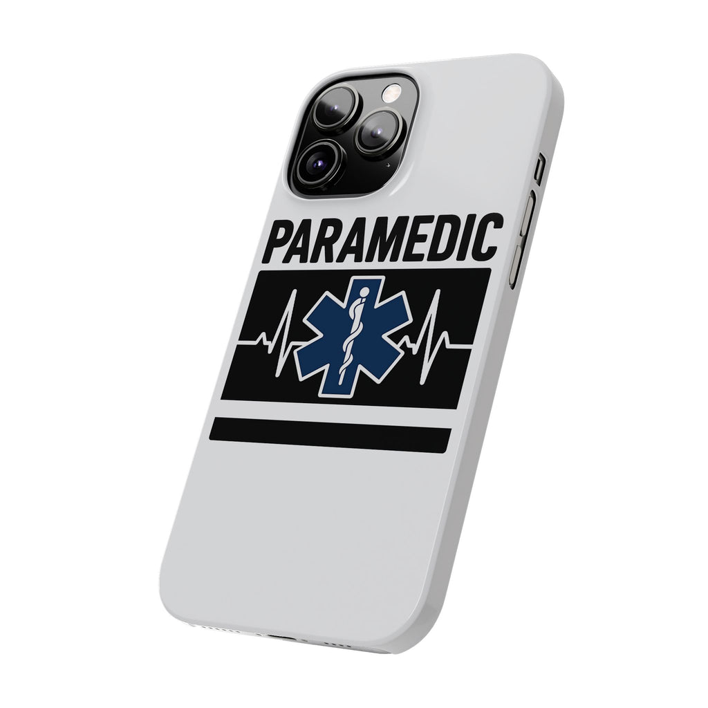 Paramedic Phone Case EMS Gift Heartbeat Star of Life EMT Medical First Responder Thin White Line Hero Appreciation