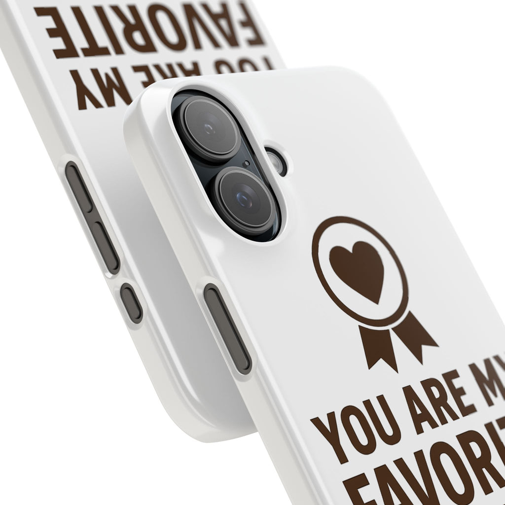 You Are My Favorite Notification Phone Case, Romantic Anniversary Gift for Boyfriend Girlfriend, Cute Couple Phone Case Love Gift