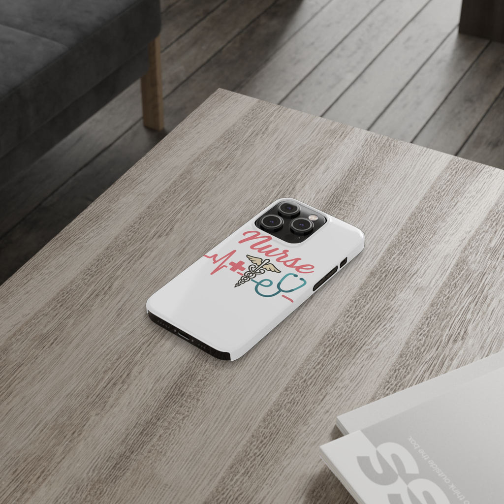 Nurse Phone Case EKG Heartbeat Medical Gift for Nurses RN Nursing Student Appreciation Gift Healthcare Worker iPhone Case
