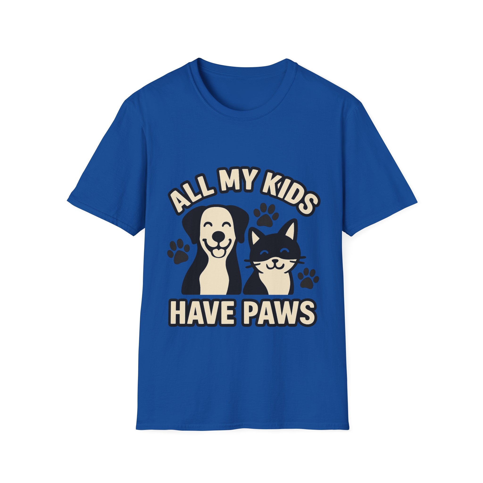 All My Kids Have Paws Shirt, Pet Mom T-Shirt, Dog Mom Cat Mom Gift, Fur Mama Tee, Pet Parent Shirt, Mothers Day Gift for Dog Lover