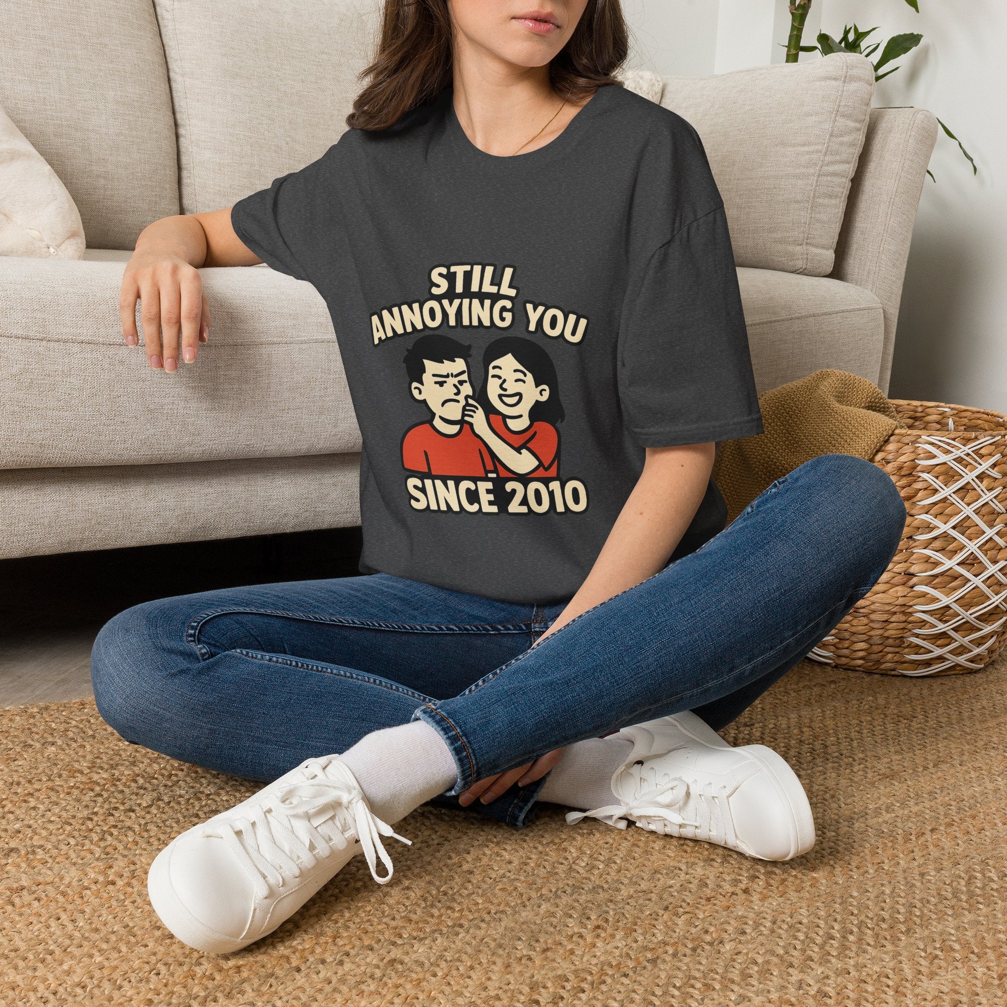 Still Annoying You Since 2010 Shirt Anniversary Gift for Husband Wife Couples Tshirt Funny Marriage Tee Sarcastic Relationship