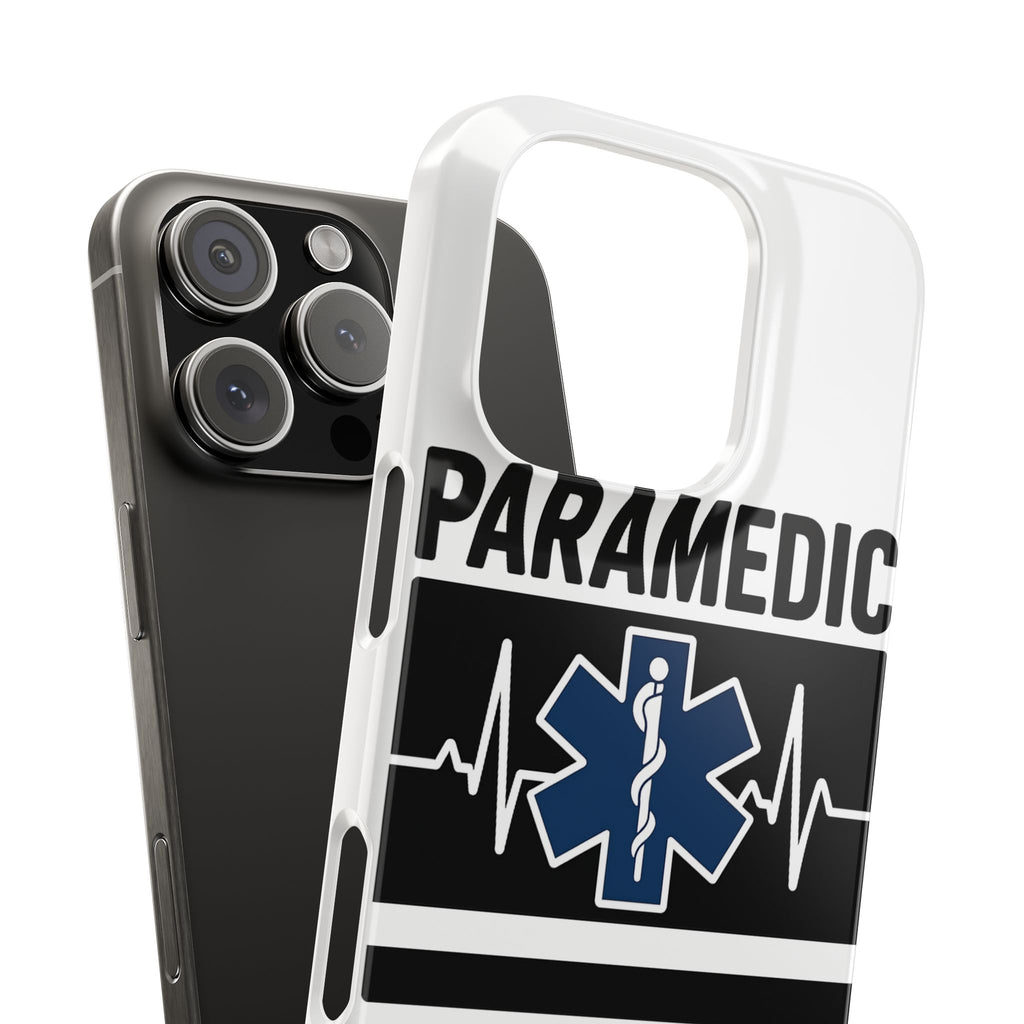 Paramedic Phone Case EMS Gift Heartbeat Star of Life EMT Medical First Responder Thin White Line Hero Appreciation