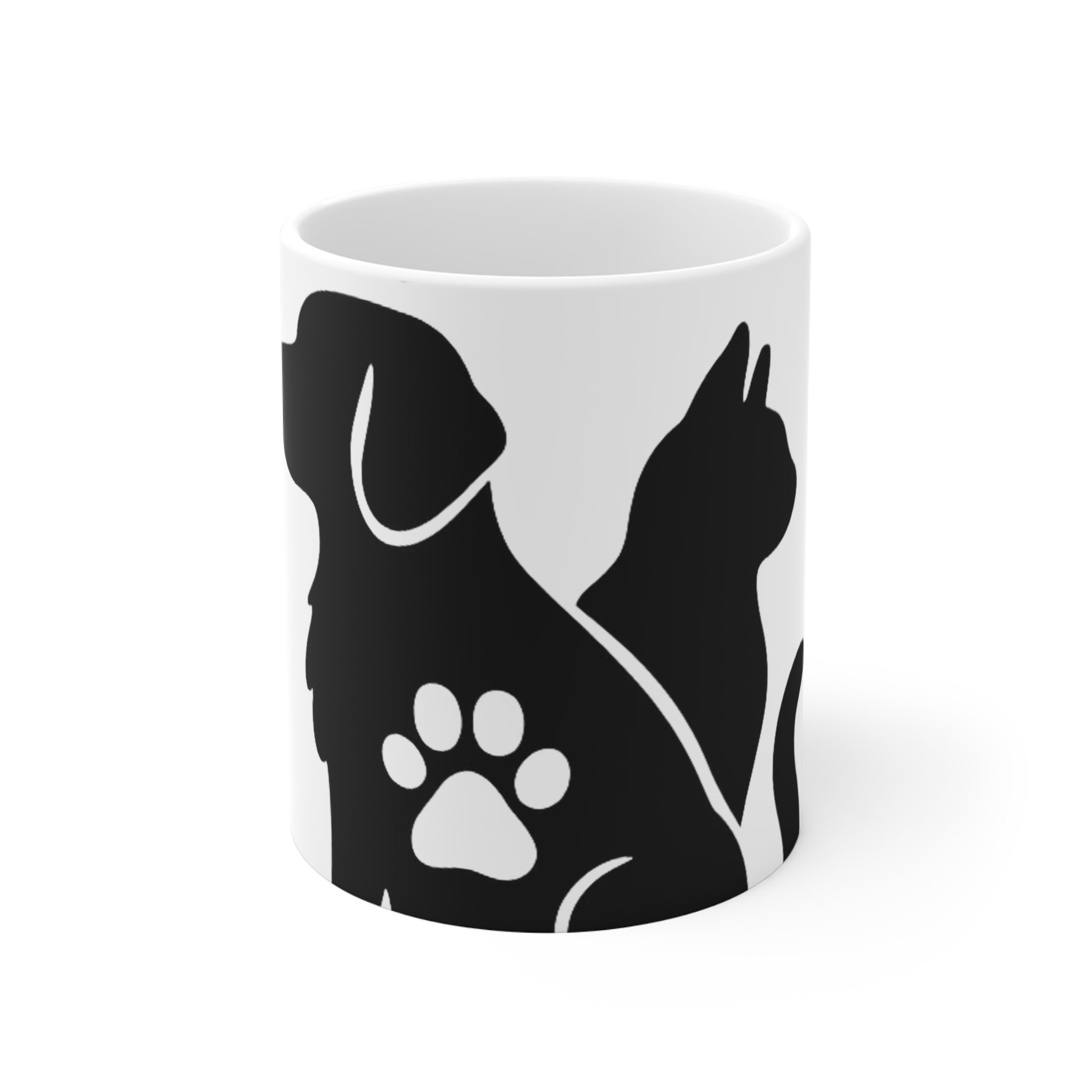 Pet Memorial Mug, Dog Cat Memorial Gift, Personalized Pet Loss Gift, Forever in My Heart, Custom Pet Remembrance Coffee Mug