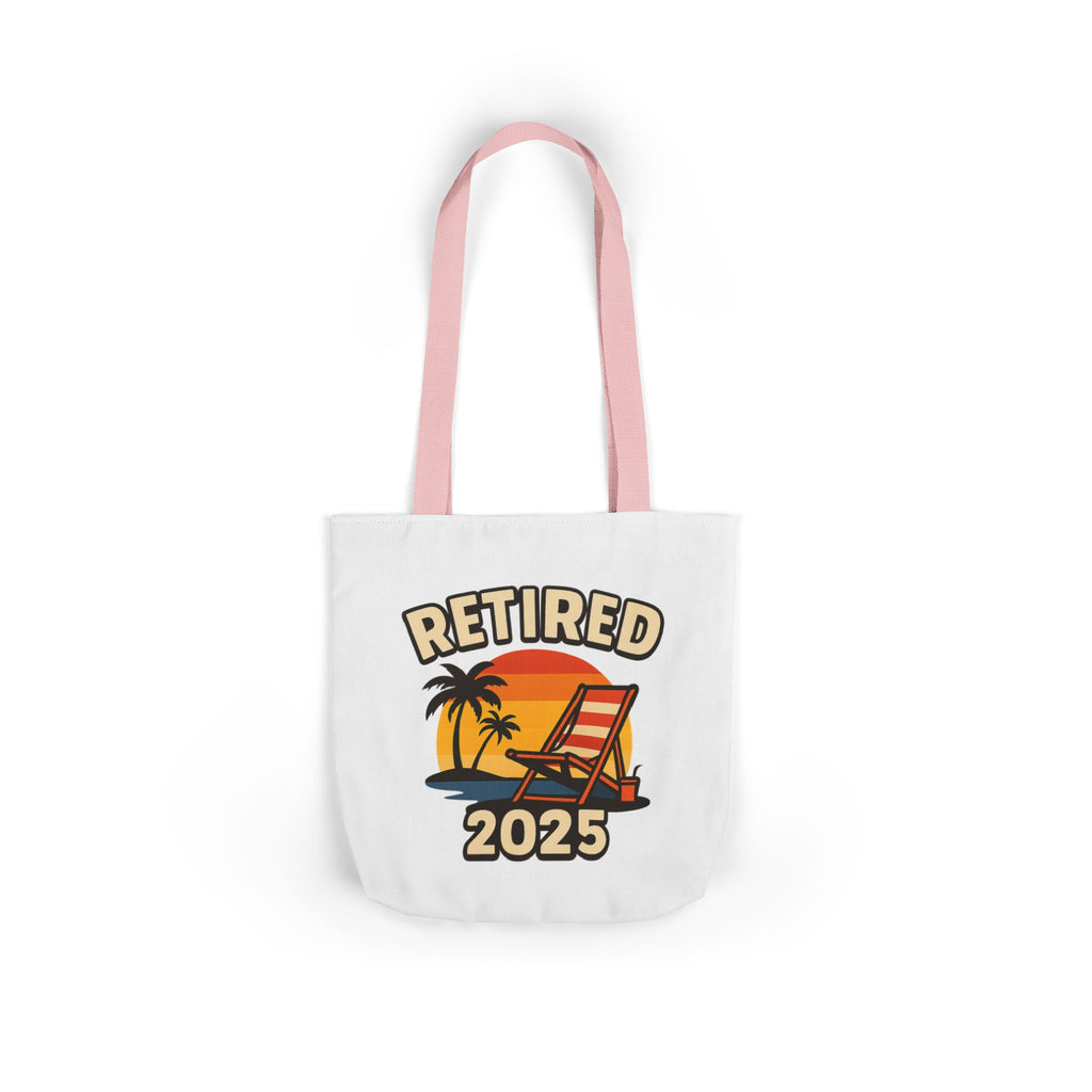Retired 2025 Tote Bag Beach Chair Sunset Retirement Gift Retiree Beach Bag Retirement Party Favor Coworker Gift Farewell Gift