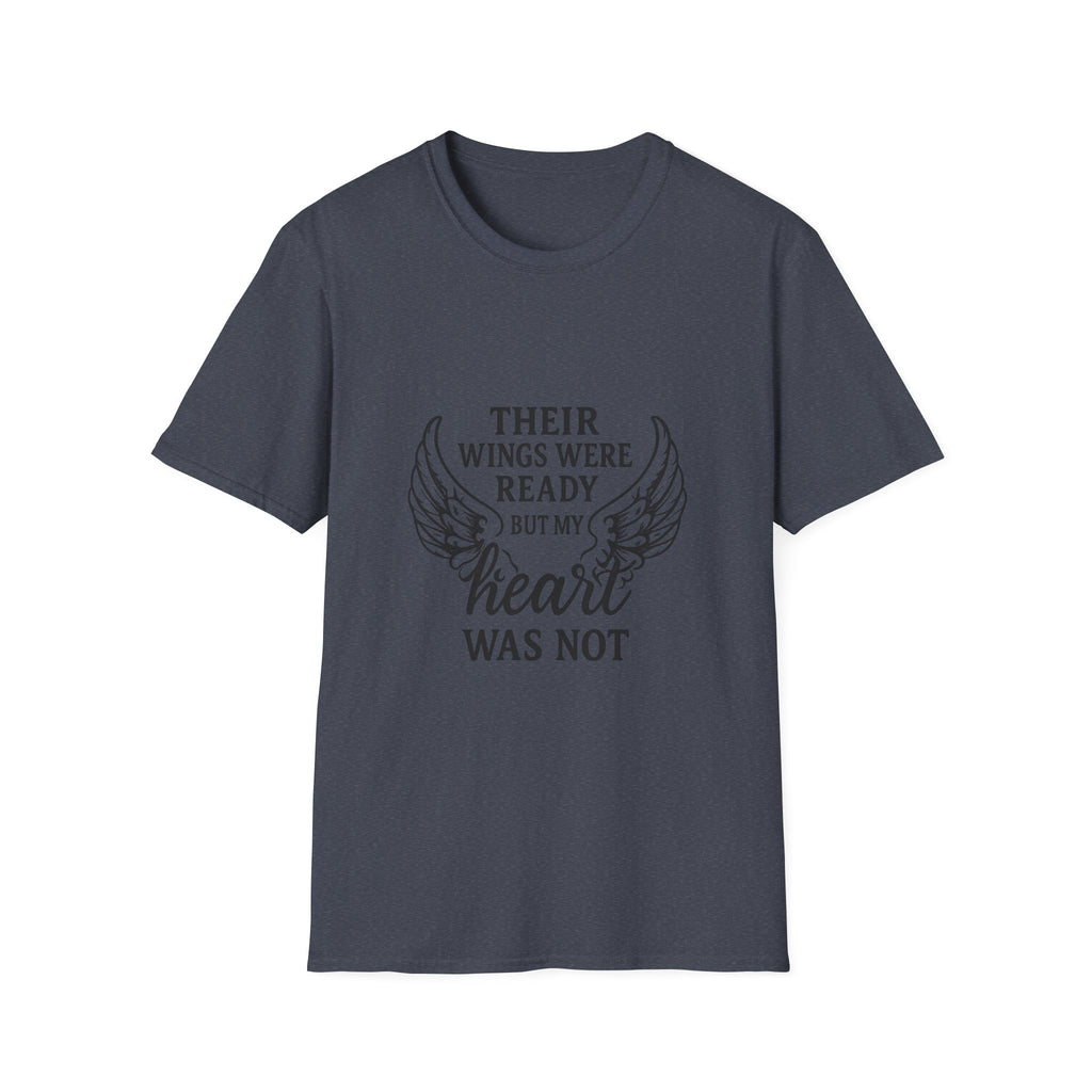 Their Wings Were Ready T-Shirt, Memorial Shirt, Grief Loss Remembrance Tee, Angel Wings Quote Shirt, Sympathy Gift Bereavement