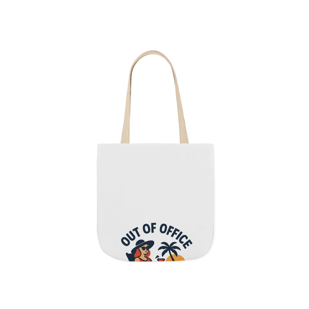 Out of Office Permanently Tote Bag, Retirement Gift for Women, Retiree Travel Bag, Funny Retirement Party Gift Coworker