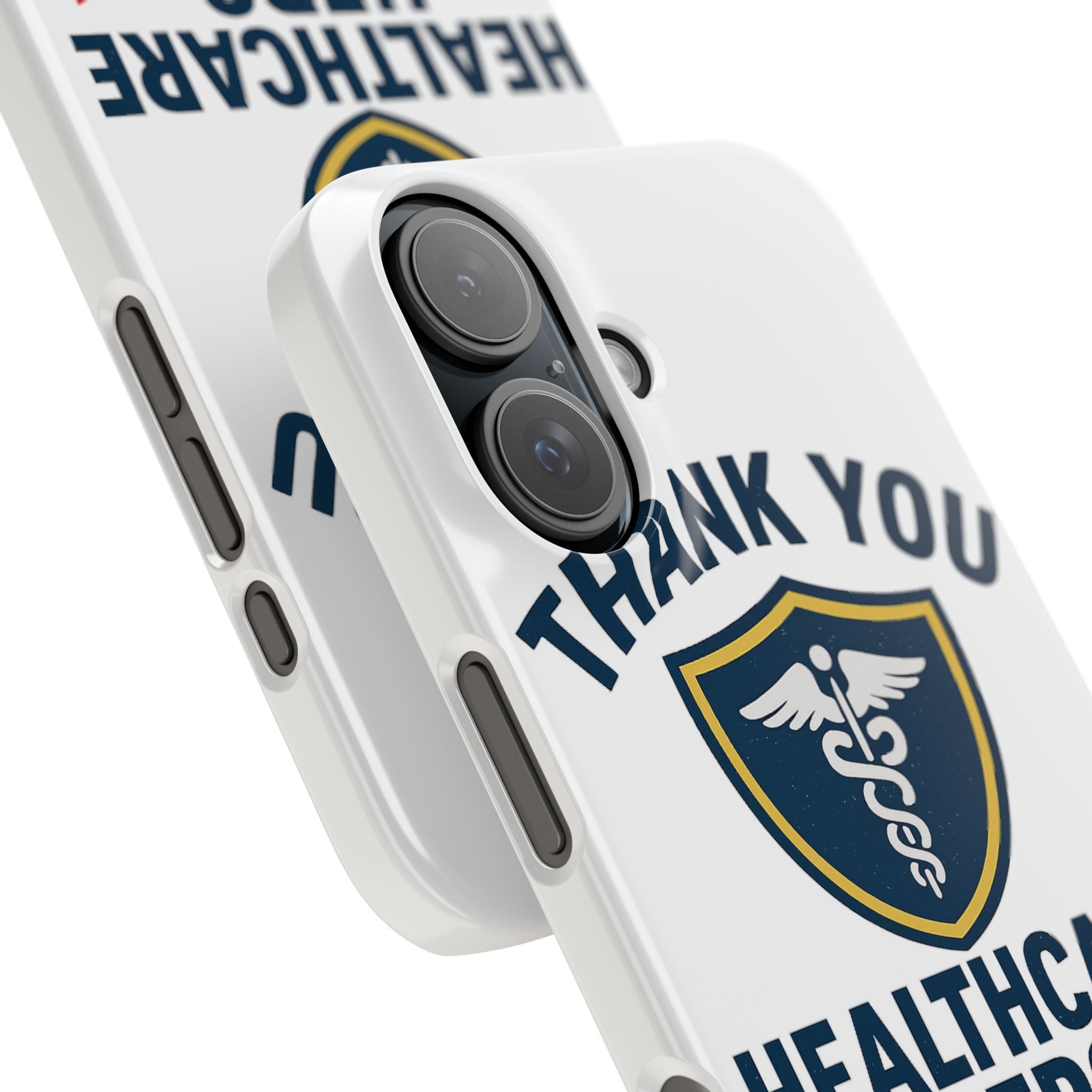 Thank You Healthcare Hero Phone Case, Nurse Appreciation Gift, Medical Worker Gift, Grateful for Heroes Like You, Nurses Week Gift