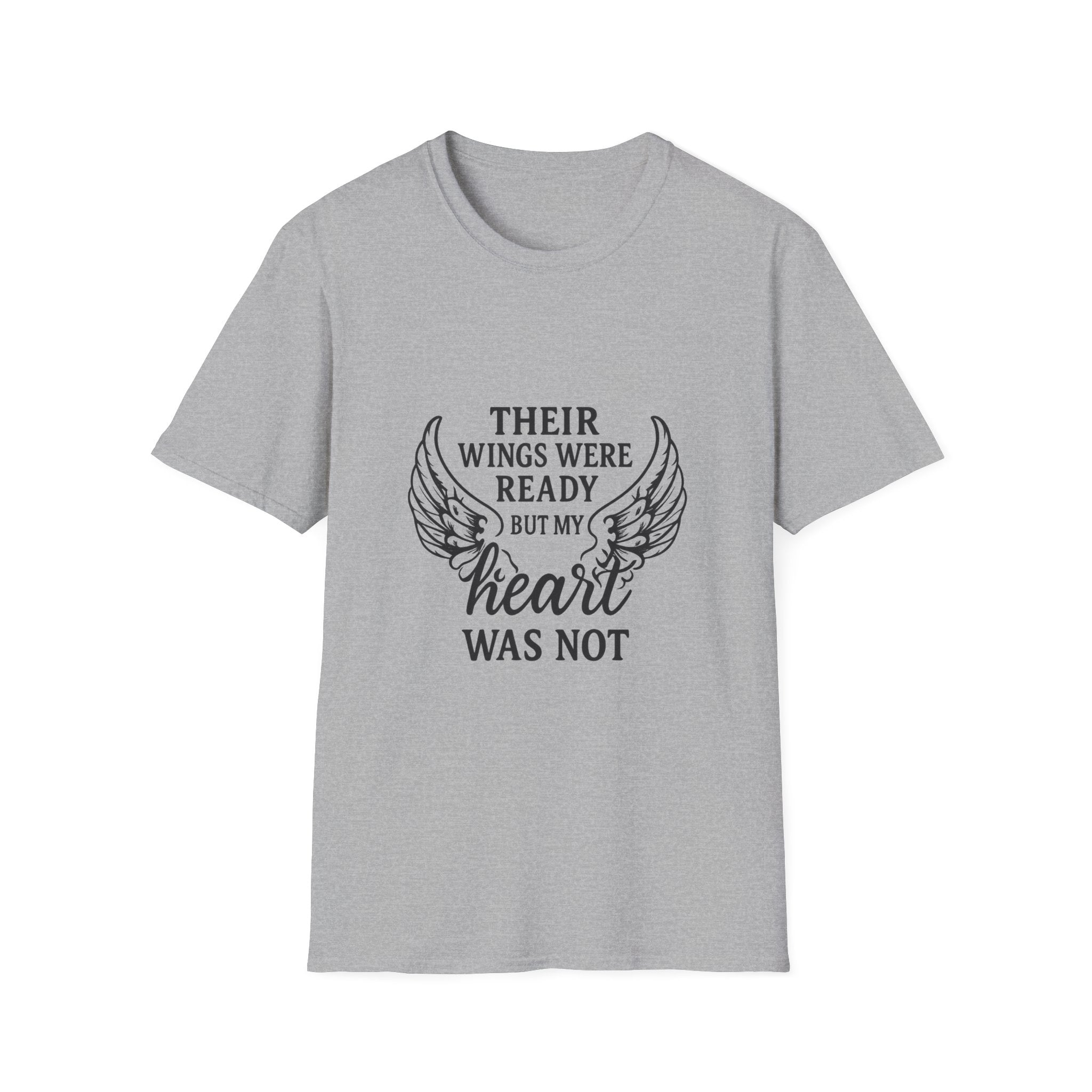 Their Wings Were Ready T-Shirt, Memorial Shirt, Grief Loss Remembrance Tee, Angel Wings Quote Shirt, Sympathy Gift Bereavement