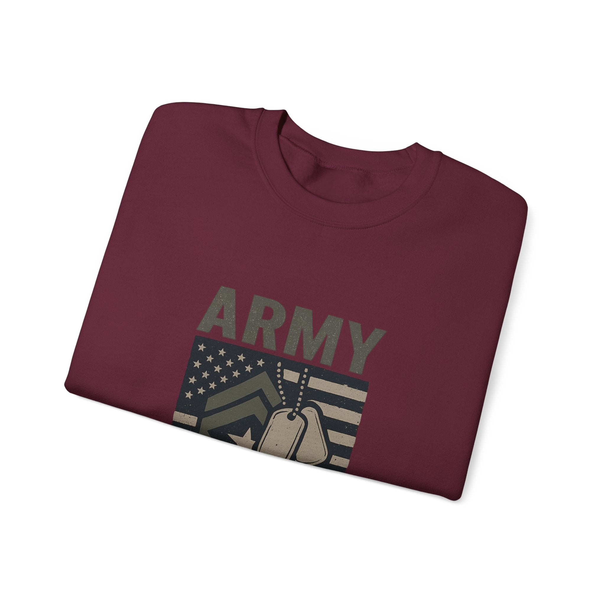 Army Strong Dad Sweatshirt, Military Father's Day Gift, Active Duty Dad Shirt, Army Dad Appreciation, Patriotic Military Family