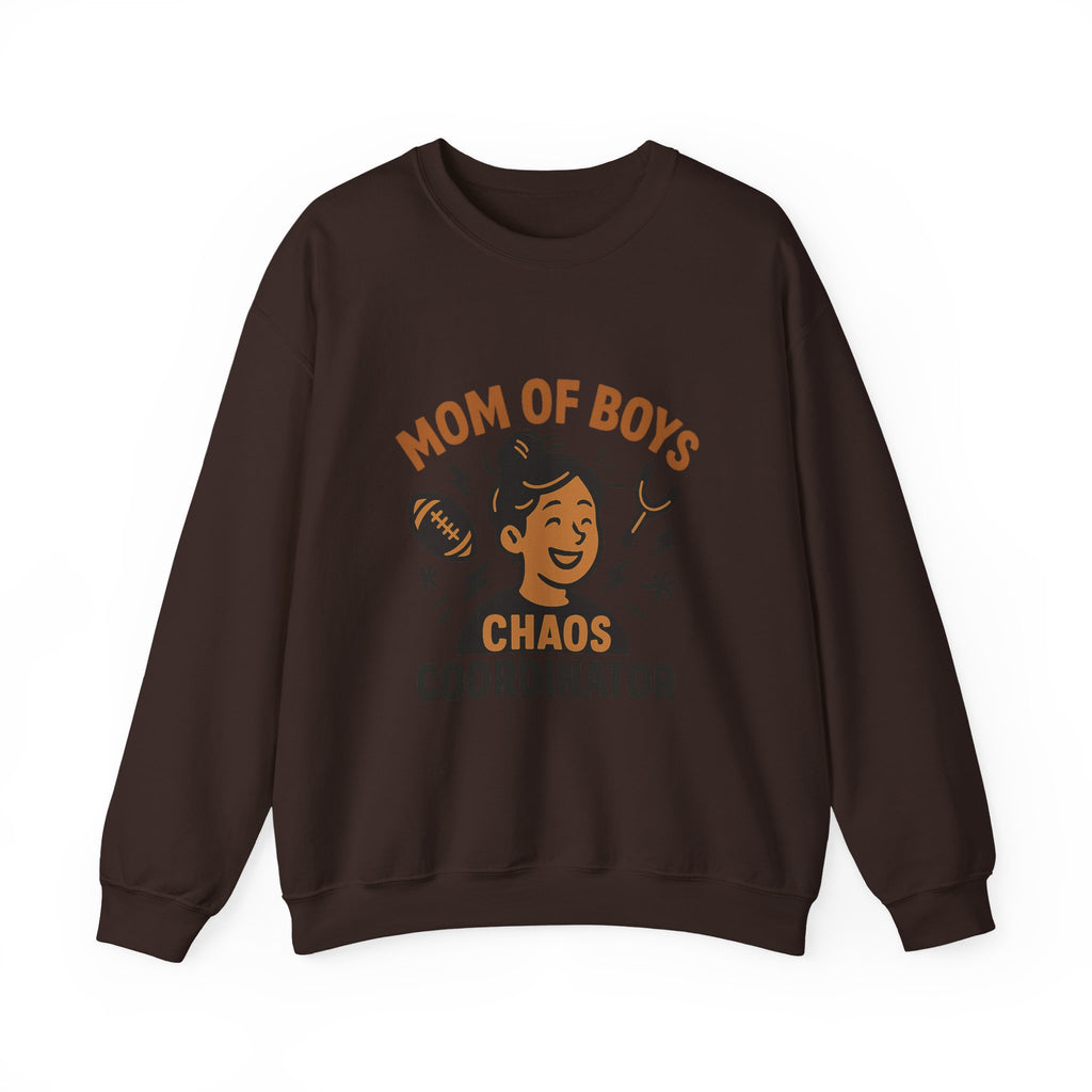 Mom of Boys Sweatshirt, Chaos Coordinator Shirt, Boy Mom Gift, Mother's Day Gift for Mom of Sons, Funny Mom Sweatshirt