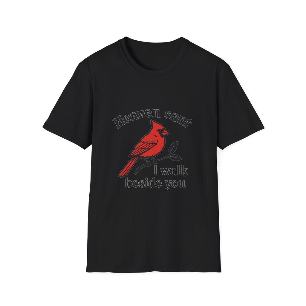 Cardinal Memorial Shirt Heaven Sent Grief Gift Loss of Loved One Remembrance Tee Sympathy Gift Bereavement Comfort Shirt