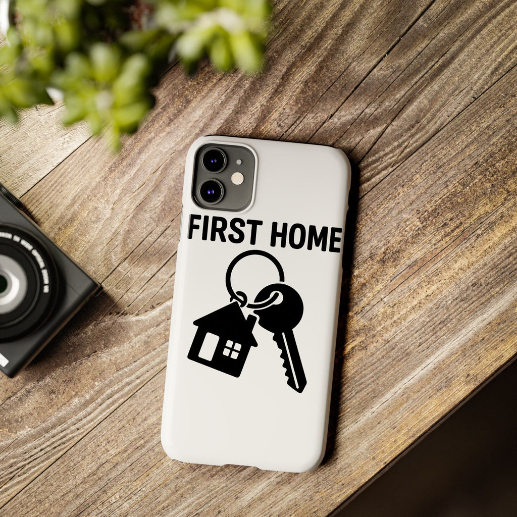 First Home Keys Phone Case, New Homeowner Gift, Housewarming Present, Minimalist House Key Design, First Time Home Buyer Gift