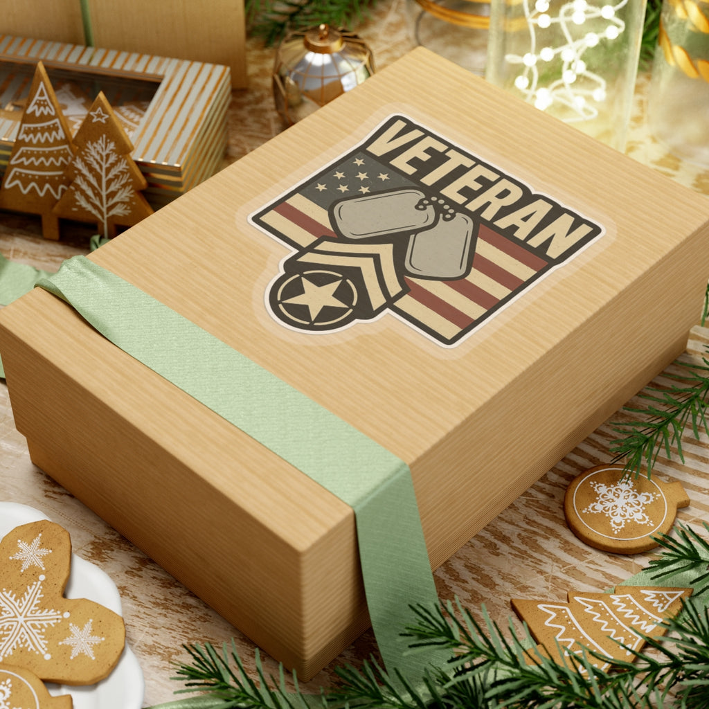 Veteran Hero Die-Cut Sticker Pack | Military Appreciation Stickers | Patriotic Thank You Decals | Support Our Troops Gift