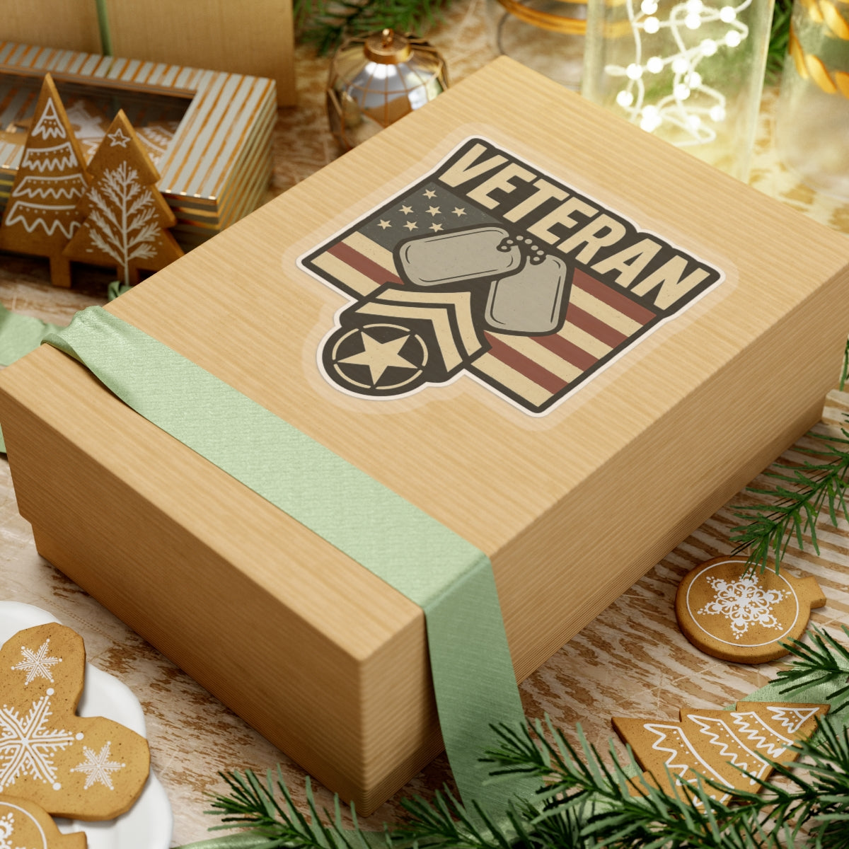 Veteran Hero Die-Cut Sticker Pack | Military Appreciation Stickers | Patriotic Thank You Decals | Support Our Troops Gift