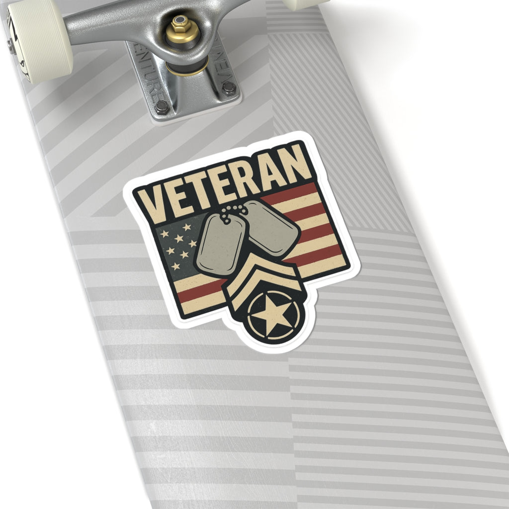Veteran Hero Die-Cut Sticker Pack | Military Appreciation Stickers | Patriotic Thank You Decals | Support Our Troops Gift