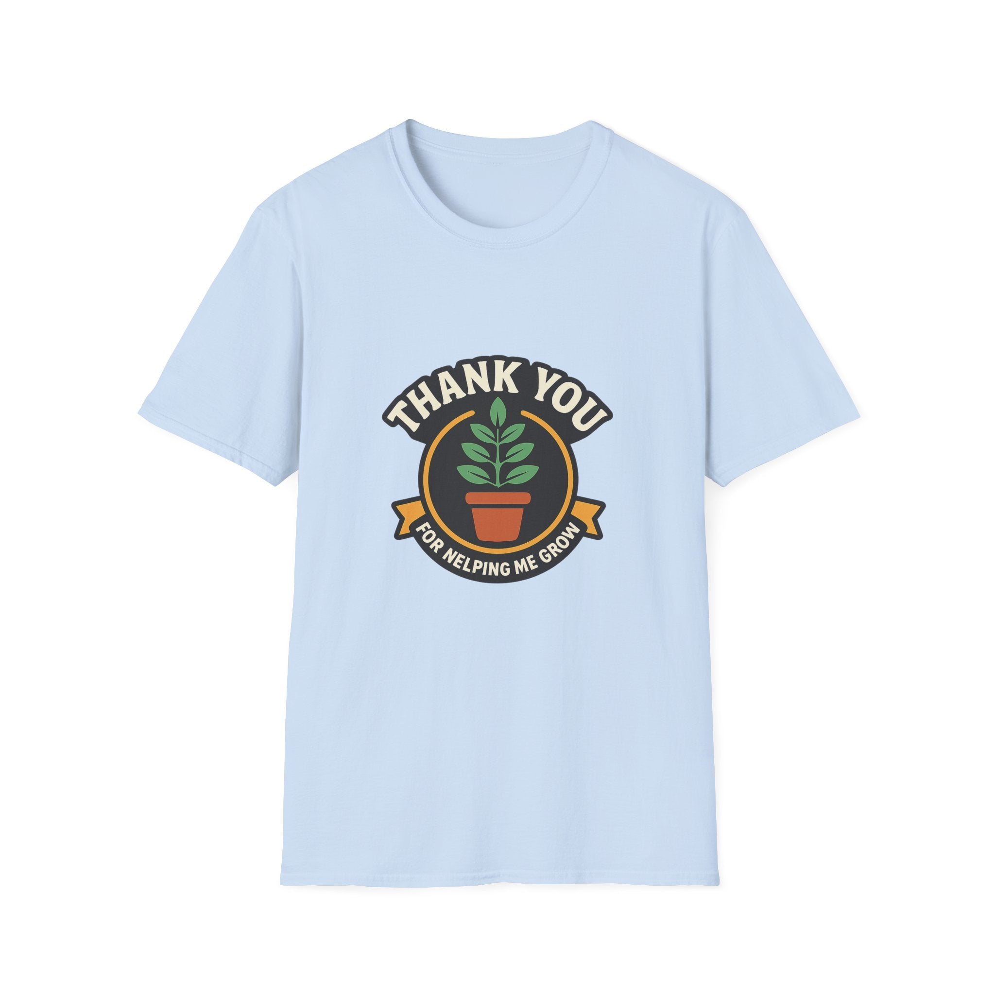 Thank You for Helping Me Grow Teacher Appreciation Shirt Plant Lady Gift Teacher Week Tee Mentor Gift End of Year Teacher Gift