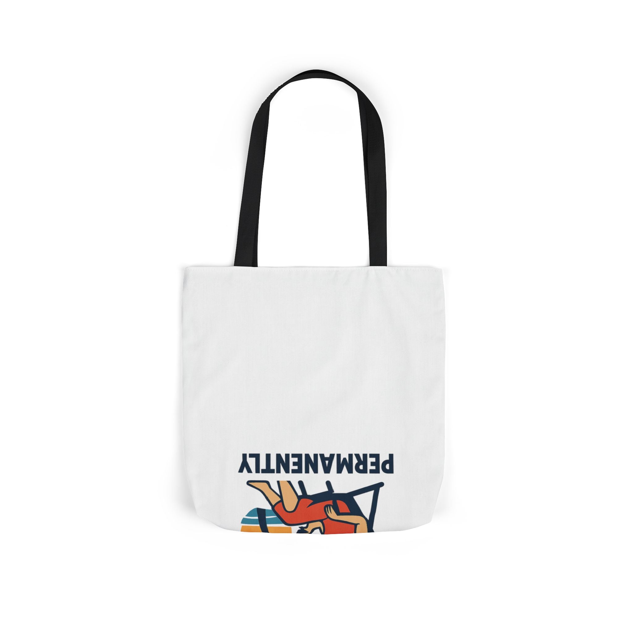 Out of Office Permanently Tote Bag, Retirement Gift for Women, Retiree Travel Bag, Funny Retirement Party Gift Coworker