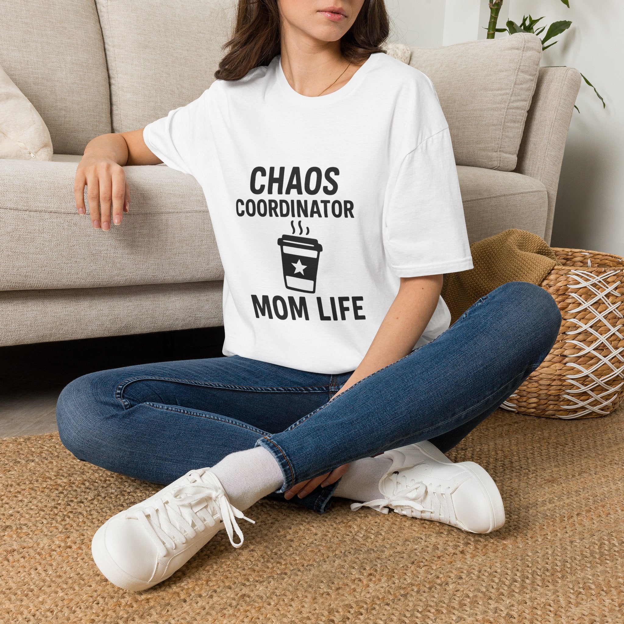 Chaos Coordinator Shirt Mom Life T-Shirt Funny Mom Tee Mother's Day Gift for New Mom Toddler Mom Gift Exhausted Mom Shirt