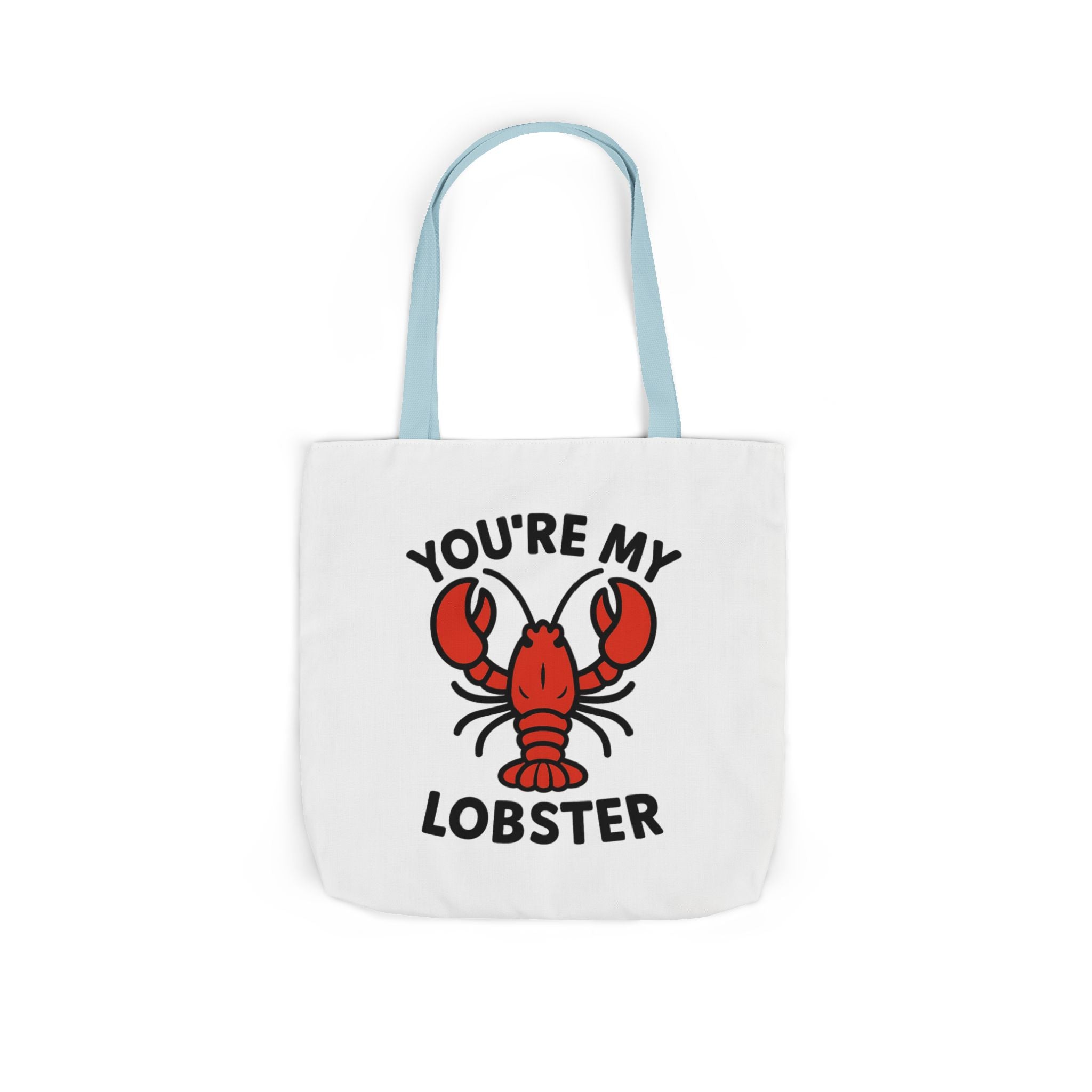 You're My Lobster Tote Bag Friends TV Show Gift Couples Anniversary Boyfriend Girlfriend Soulmate Quote Canvas Beach Bag