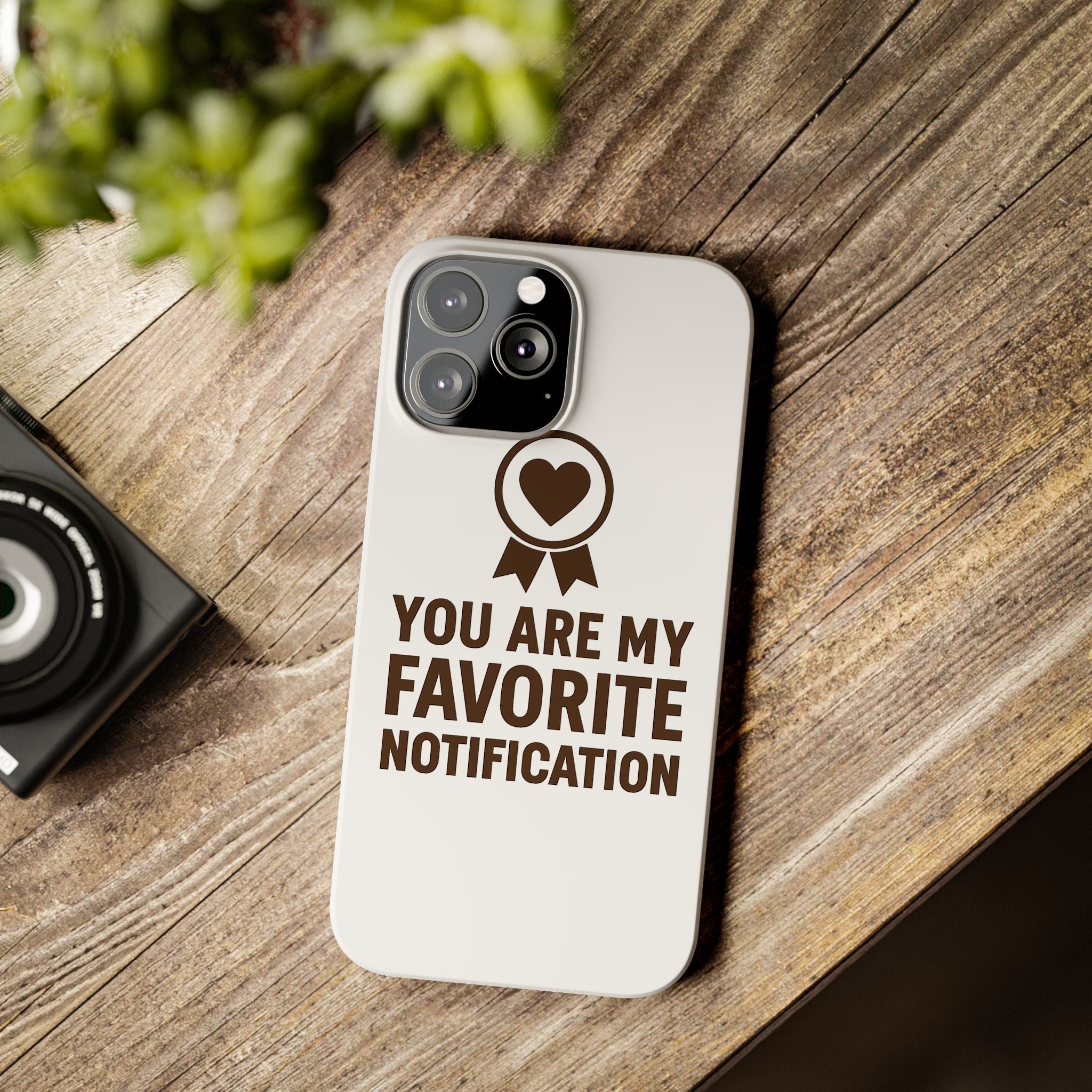 You Are My Favorite Notification Phone Case, Romantic Anniversary Gift for Boyfriend Girlfriend, Cute Couple Phone Case Love Gift