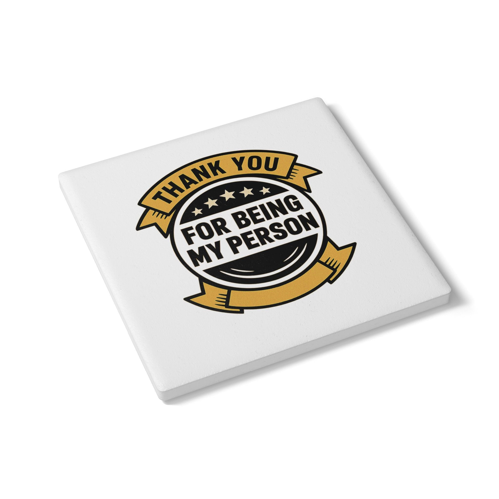 Thank You For Being My Person Coaster Set, Best Friend Gift, Chosen Family Coaster, Soul Sister Gift, Gratitude Gift for Her