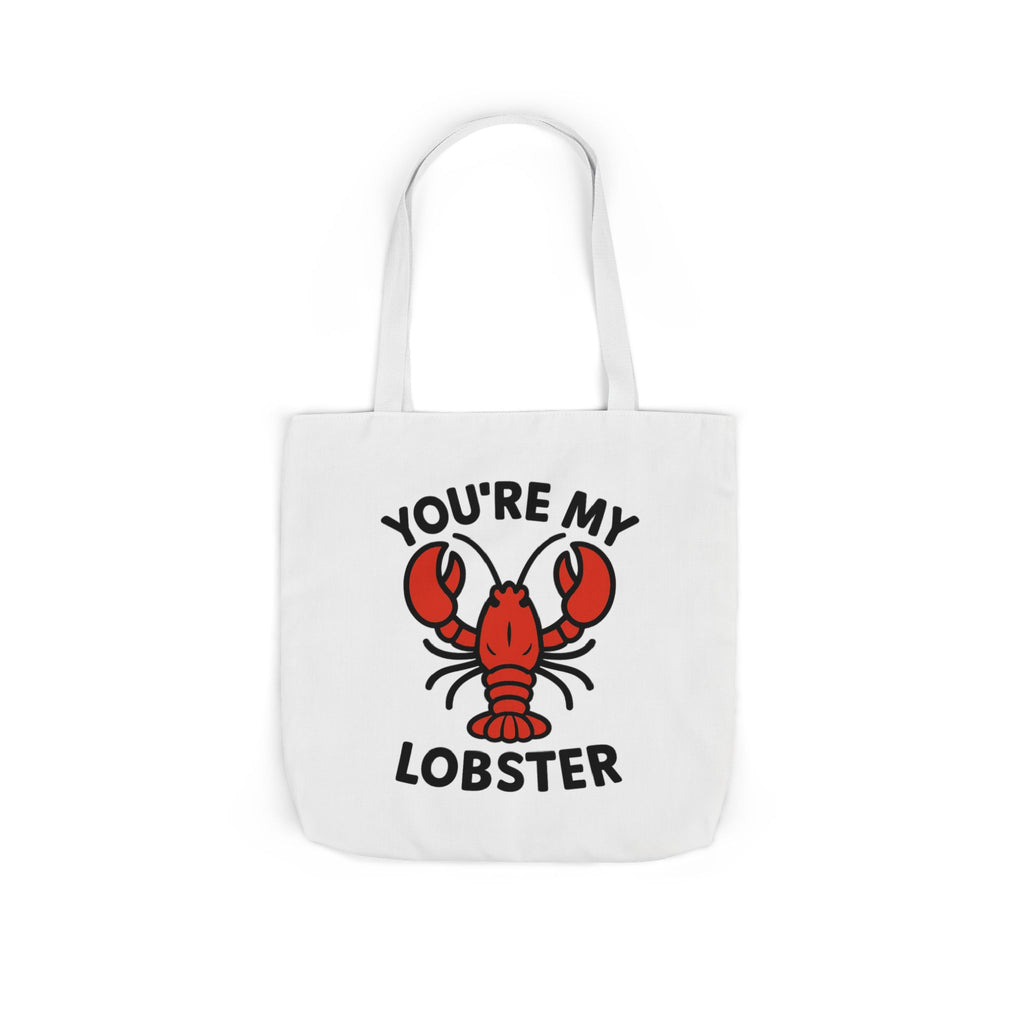 You're My Lobster Tote Bag Friends TV Show Gift Couples Anniversary Boyfriend Girlfriend Soulmate Quote Canvas Beach Bag