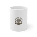 Grateful Heart Happy Soul Coffee Mug Gratitude Mandala Mug Mindfulness Gift Boho Yoga Mug Self Care Morning Affirmation Mug