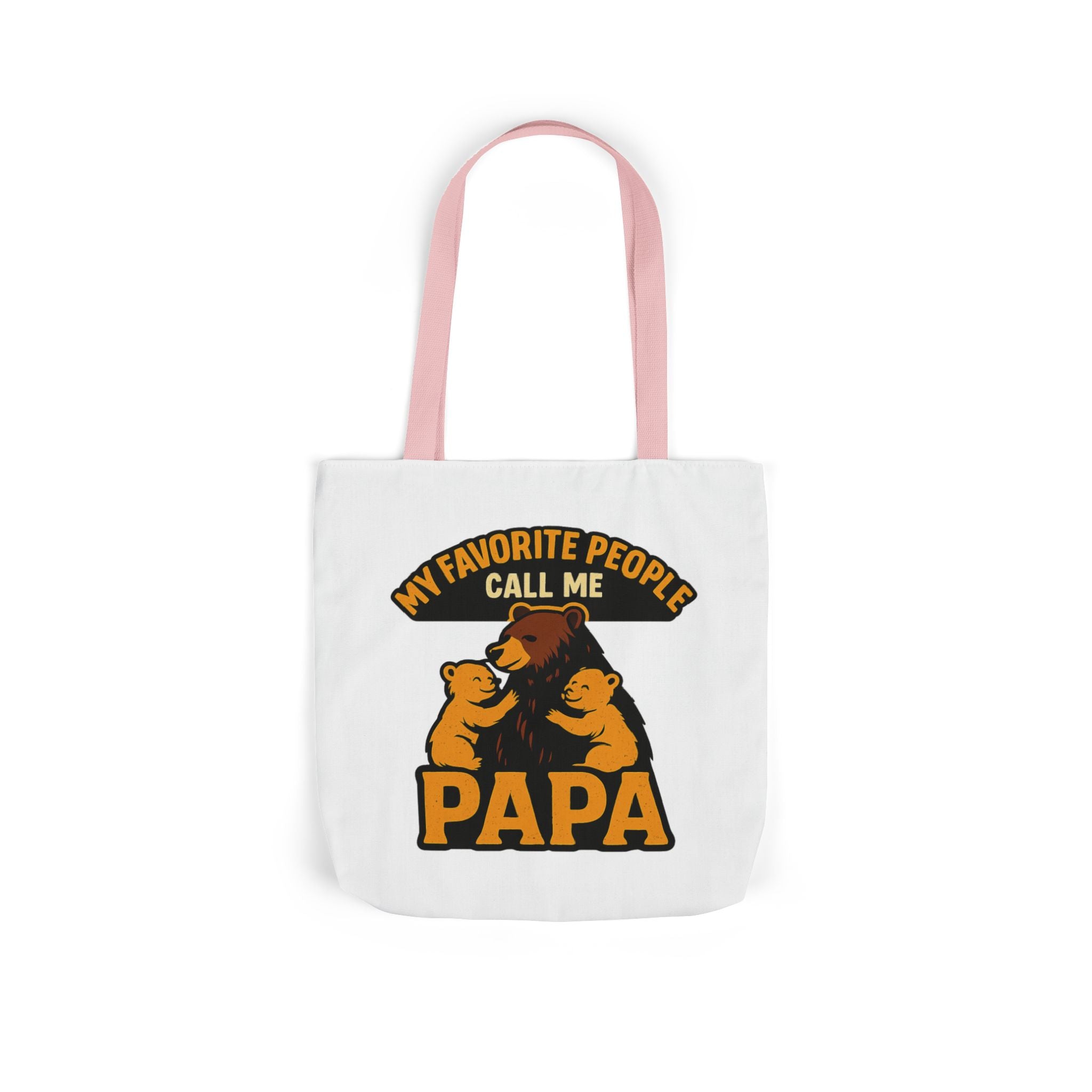 Papa Bear Tote Bag Gift for Grandfather, My Favorite People Call Me Papa, Fathers Day Gift from Grandkids, Grandpa Birthday Gift