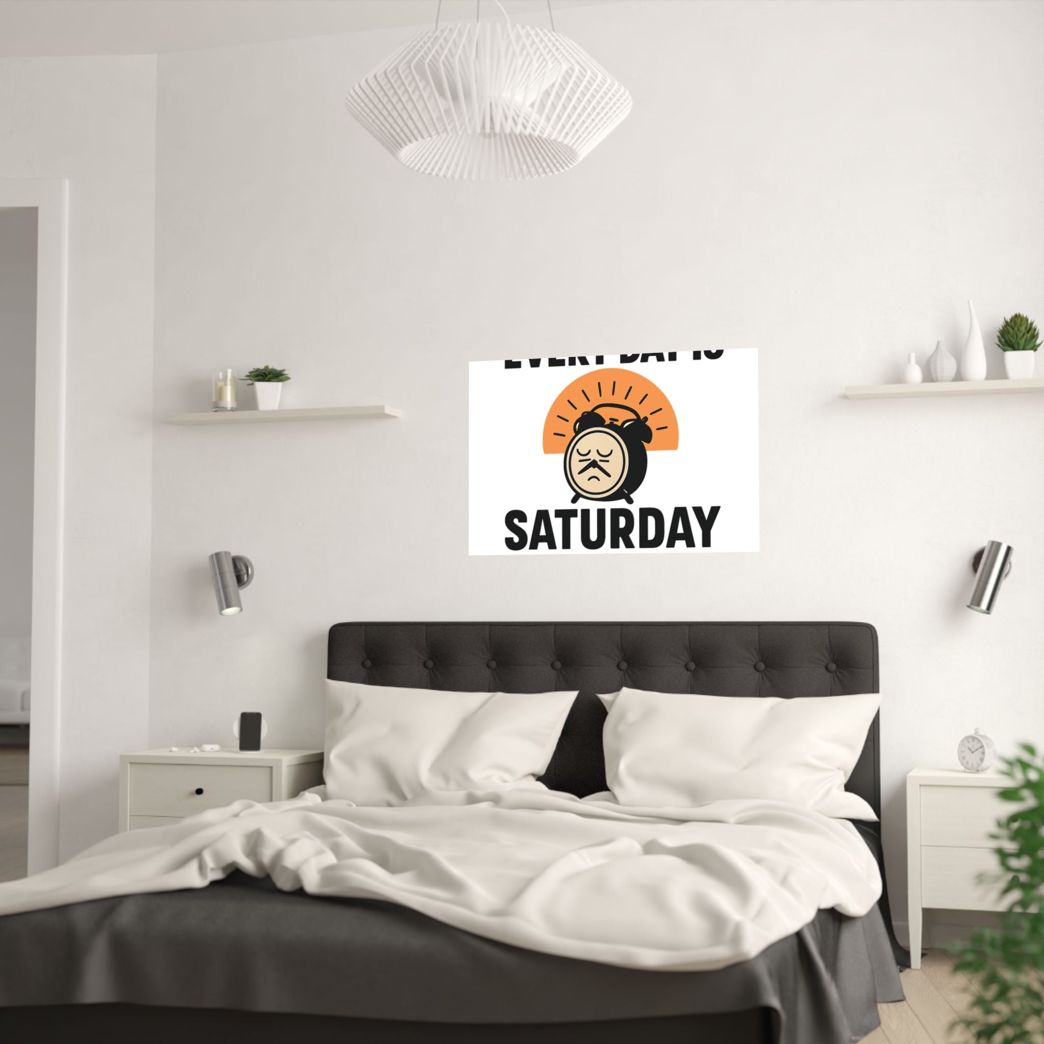 Retirement Gift Every Day is Saturday Now Poster, Funny Retirement Party Decor, Coworker Retirement Gift, Retirement Wall Art