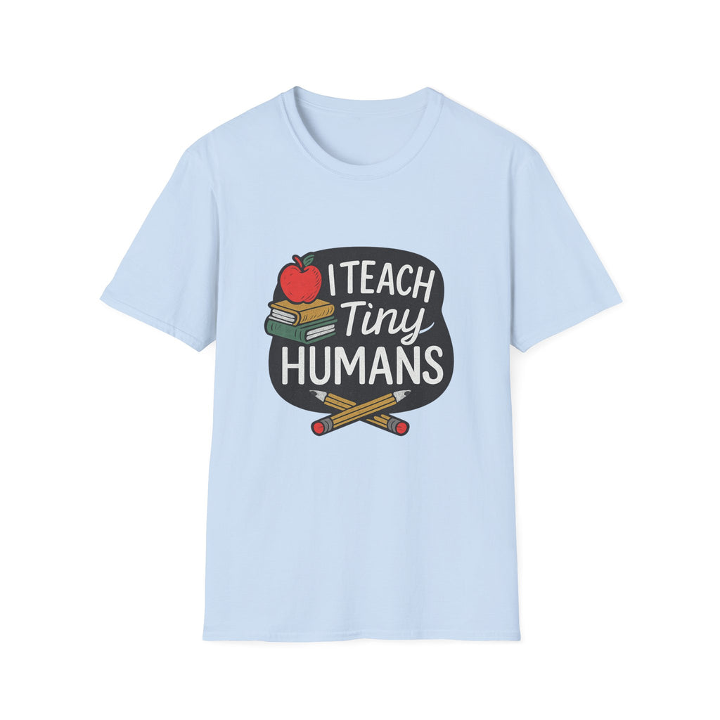 I Teach Tiny Humans T-Shirt, Preschool Teacher Shirt, Kindergarten Teacher Gift, Daycare Worker Tee, Early Childhood Educator