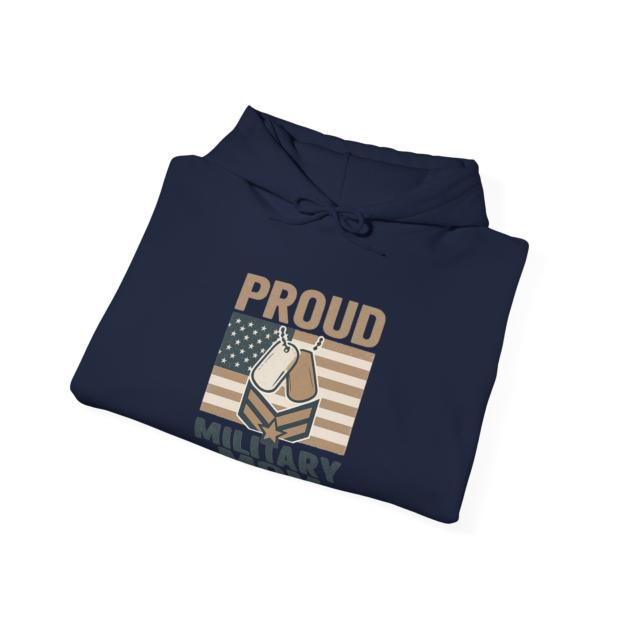 Proud Military Mom Hoodie, Strong Heart Army Mom Gift, Navy Mom Sweatshirt, Air Force Marine Mom, Service Member Mother Apparel